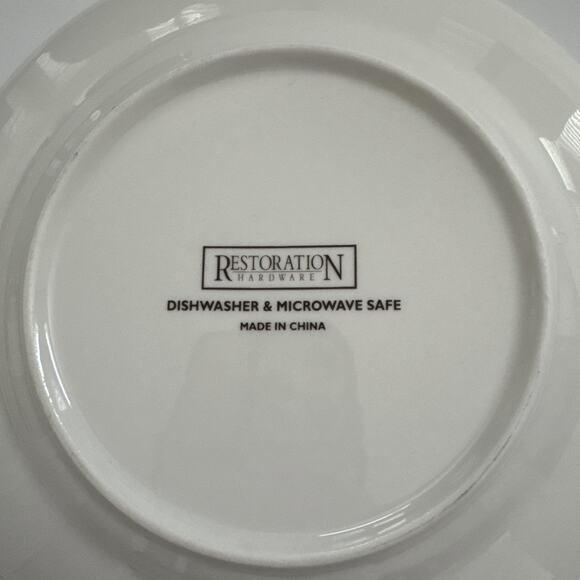 Vintage Cheese Appetizer Plates by Restoration Hardware Set of 4 Charcuterie - Picture 3 of 11